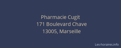 Pharmacie Cugit