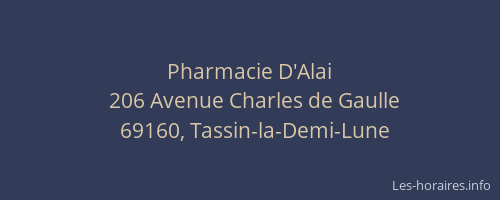 Pharmacie D'Alai