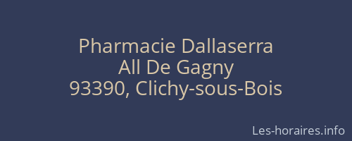 Pharmacie Dallaserra