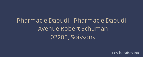 Pharmacie Daoudi - Pharmacie Daoudi