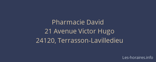 Pharmacie David