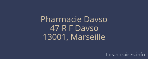 Pharmacie Davso