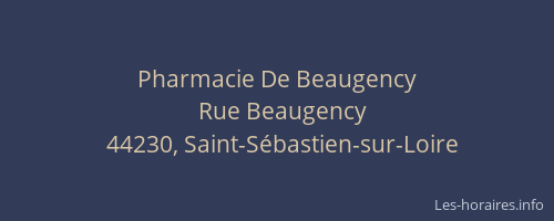 Pharmacie De Beaugency