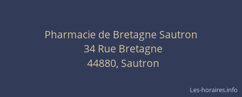 Pharmacie de Bretagne Sautron