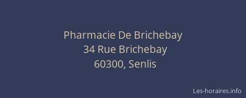 Pharmacie De Brichebay
