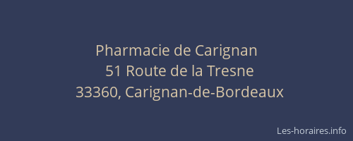 Pharmacie de Carignan