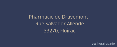 Pharmacie de Dravemont