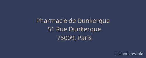 Pharmacie de Dunkerque