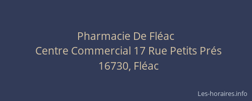 Pharmacie De Fléac