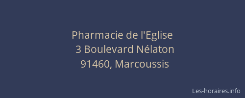 Pharmacie de l'Eglise