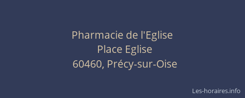 Pharmacie de l'Eglise