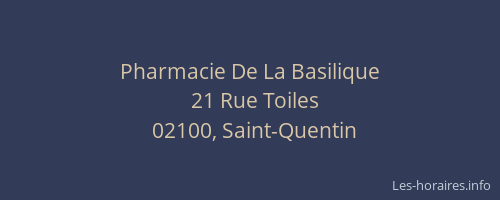 Pharmacie De La Basilique
