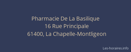 Pharmacie De La Basilique