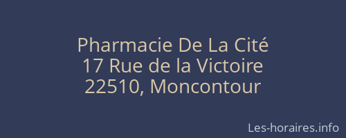 Pharmacie De La Cité