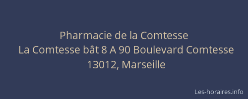 Pharmacie de la Comtesse