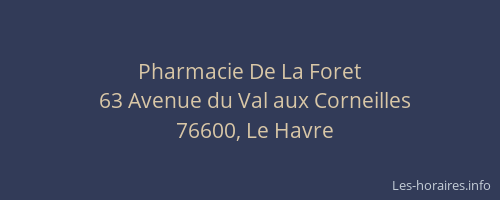 Pharmacie De La Foret