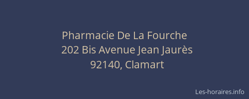 Pharmacie De La Fourche