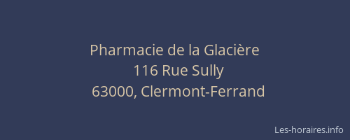 Pharmacie de la Glacière