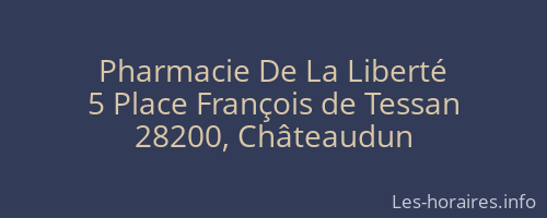 Pharmacie De La Liberté
