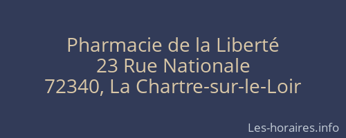 Pharmacie de la Liberté