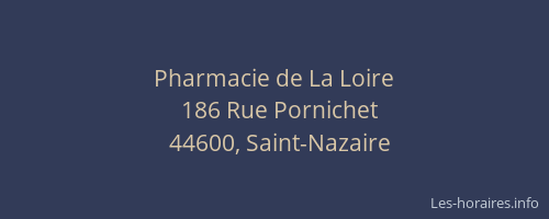 Pharmacie de La Loire