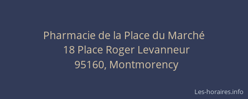 Pharmacie de la Place du Marché