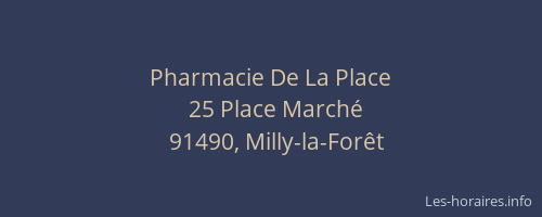 Pharmacie De La Place