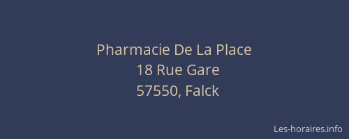 Pharmacie De La Place