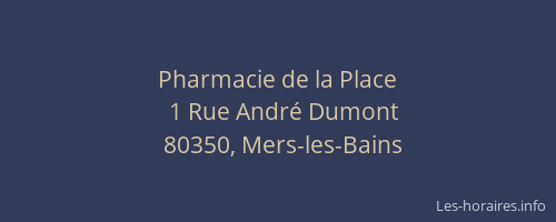 Pharmacie de la Place