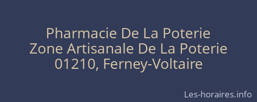 Pharmacie De La Poterie