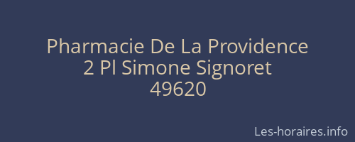 Pharmacie De La Providence