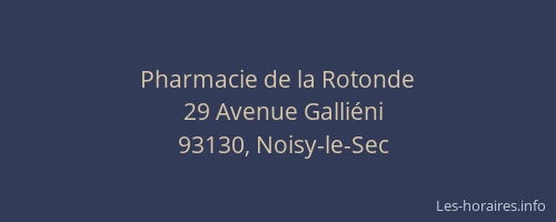 Pharmacie de la Rotonde