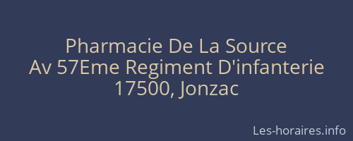 Pharmacie De La Source