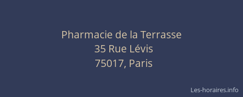 Pharmacie de la Terrasse