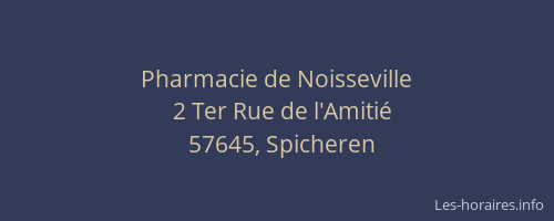 Pharmacie de Noisseville