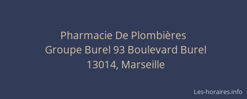 Pharmacie De Plombières