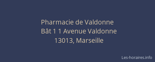 Pharmacie de Valdonne