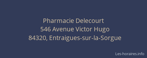 Pharmacie Delecourt