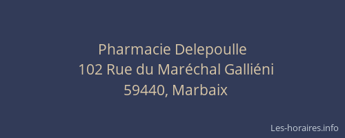 Pharmacie Delepoulle