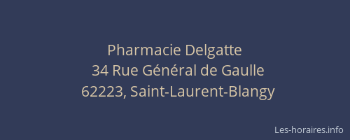 Pharmacie Delgatte