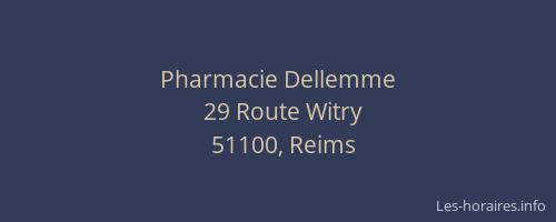 Pharmacie Dellemme
