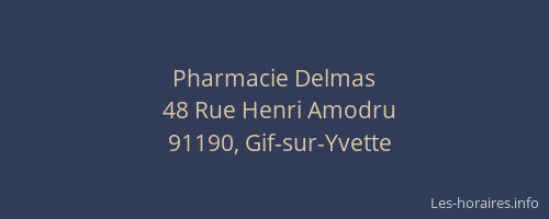 Pharmacie Delmas