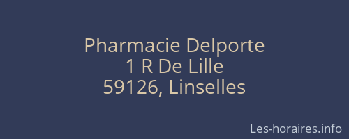 Pharmacie Delporte