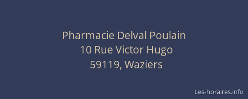 Pharmacie Delval Poulain