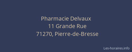 Pharmacie Delvaux