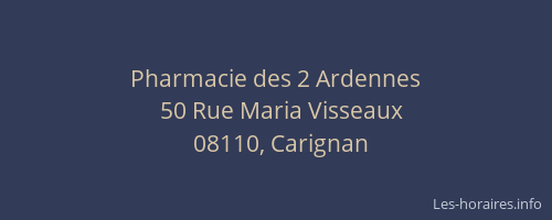 Pharmacie des 2 Ardennes