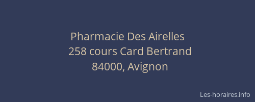 Pharmacie Des Airelles