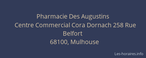 Pharmacie Des Augustins