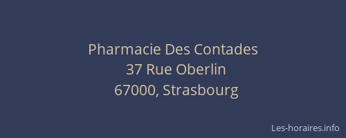 Pharmacie Des Contades