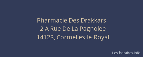 Pharmacie Des Drakkars